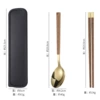 Korean golden set, 3 piece set