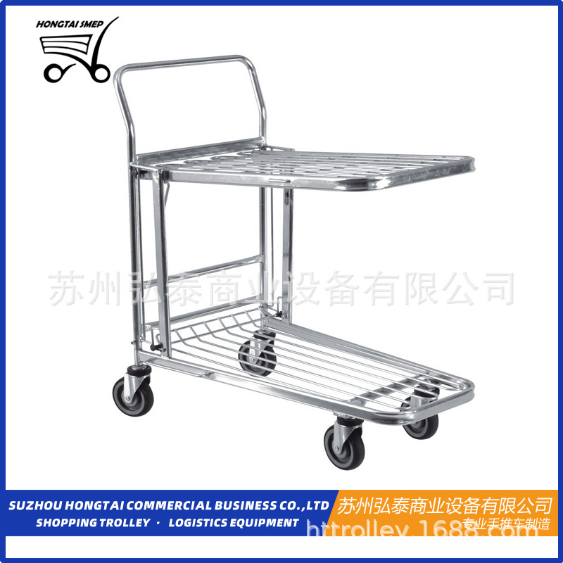 工厂仓库理货车拣货车超市手推车物流推车平板车多用途推车搬运车