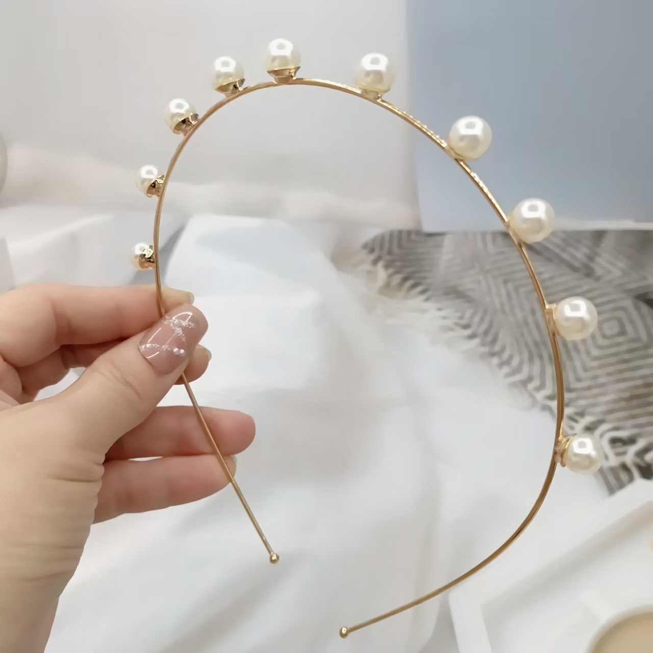 Cerchietto farfalla strass retro fiore metallo accessorio capelli_voghion.com