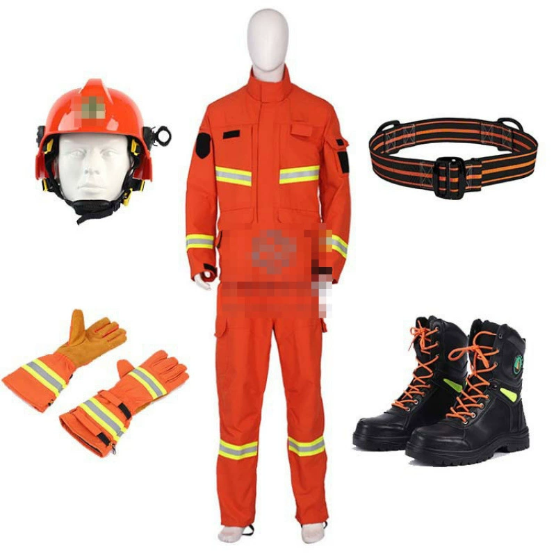 Противопожарный костюм для спасения на месте ЧП, огнестойкий, 15-го образца, для лесных пожаров, раздельный, из арамида