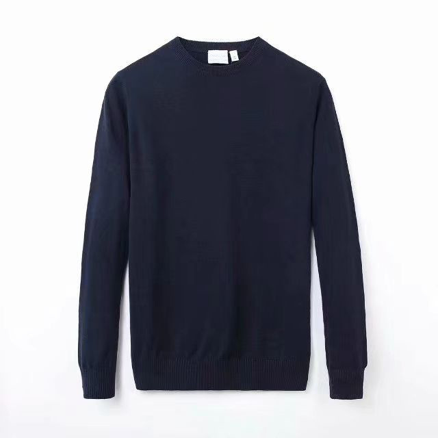 Cross-Border Foreign Trade Autumn and Winter New Crocodile Pattern Men's Round Neck Sweater Men's Knitwear French Fish Pattern Pure Cotton Sweater Cross-Border Foreign Trade Autumn and Winter New Crocodile Pattern Men's Round Neck Sweater Men's Knitwear French Fish Pattern Pure Cotton Sweater