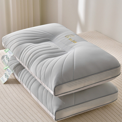 超柔凉感丝软枕头枕芯家用成人果冻枕护颈椎助睡觉专用一对整头男