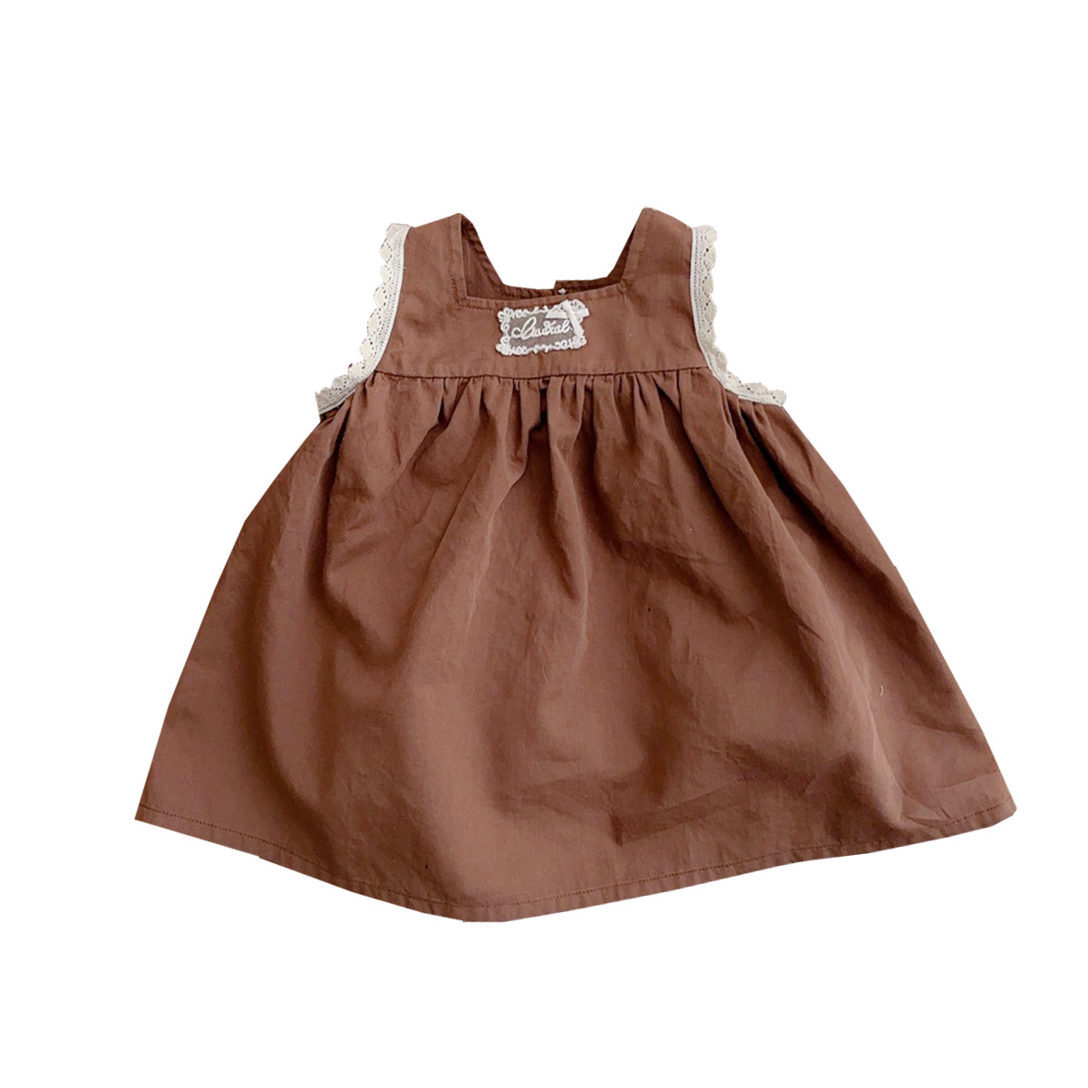 Traje de niña de verano de Youhe Pantalones casuales de encaje coreano Vestido de encaje de bebé Traje de dos piezas