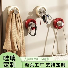 定制吸盘挂钩免打孔浴室墙上真空粘钩卫生间免钉无痕强力承重挂勾