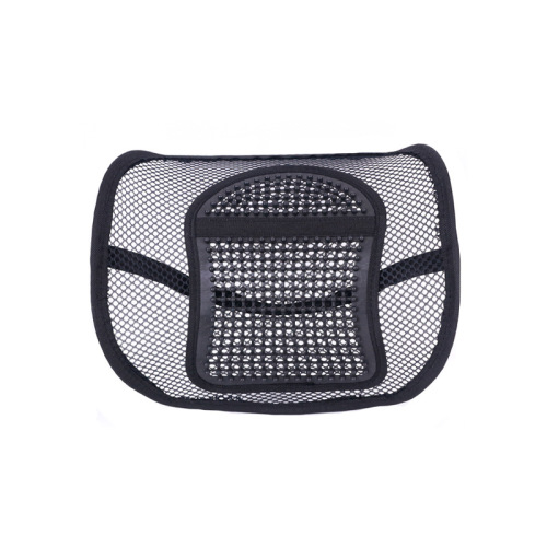 Summer car lumbar support four-season seat breathable lumbar support massage cushion back office waist cushion car supplies