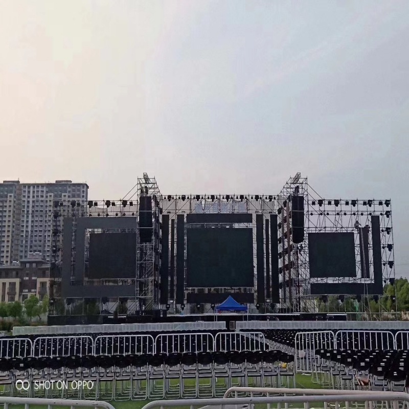 厂家专业设计舞台 户外 会议 旅游区 校园 功放调音台可移动音箱