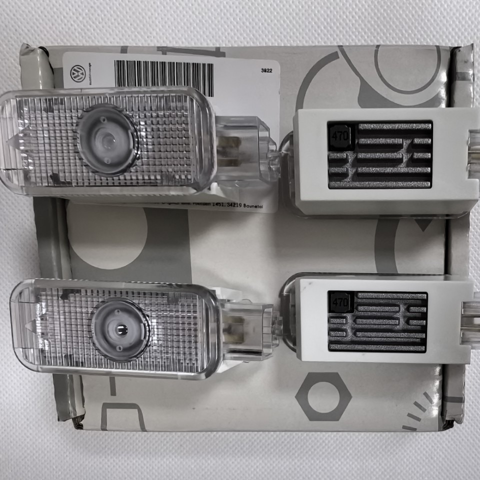 Fabricante suministro directo para luces de bienvenida de Audi proyección de puerta de bienvenida de automóviles LOGO luz láser de tierra