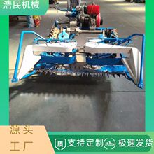 新款芦苇收割打捆一体机 农用割捆机械 小麦牧草谷物收割打捆机