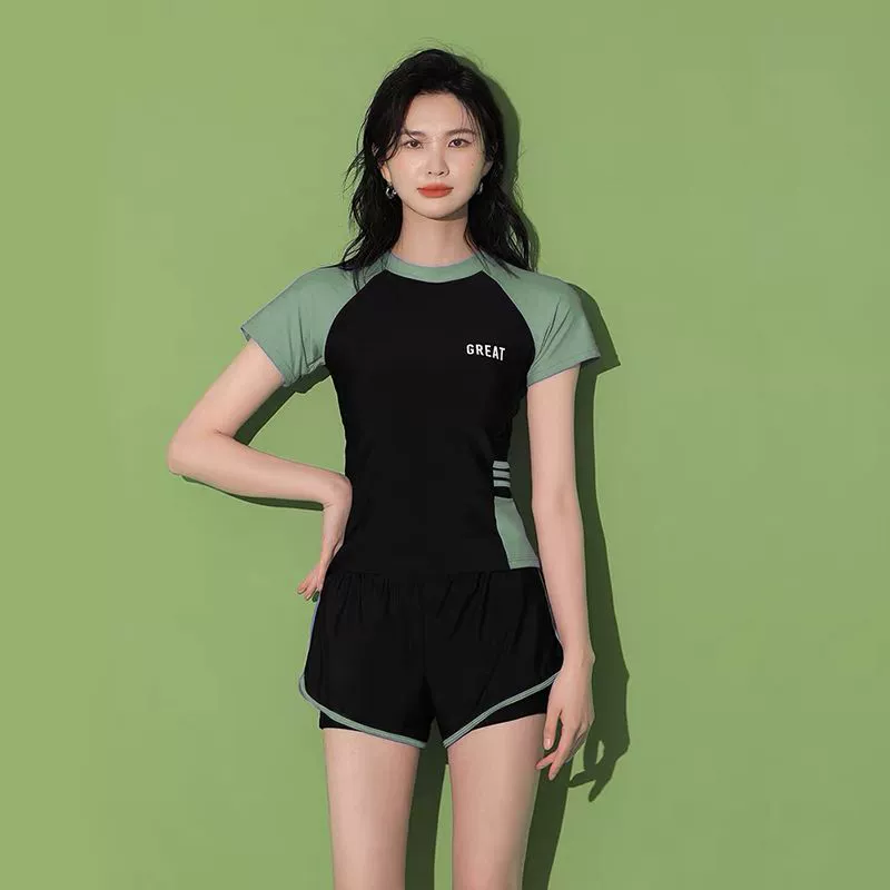 Раздельный купальник 2 предмета студентский набор, Blue Sports Elite 2317, размеры M–XXL