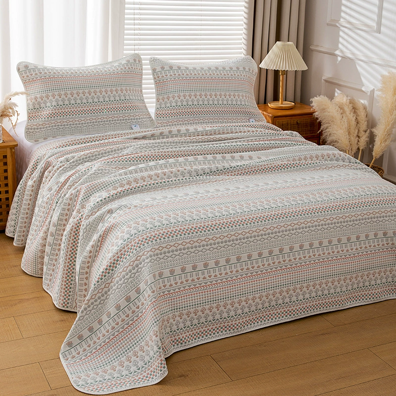 Оптовые шестислойные мягкие простыни из марли для взрослых, марлевые покрывала, машинная стирка, хлопковые дышащие мягкие простыни