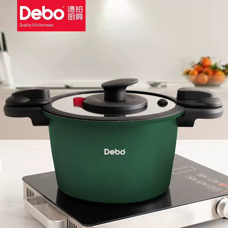 德铂源头工厂多功能微压锅家用汤锅防爆压力锅电磁炉燃气灶通用