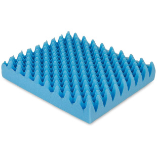 High-density flame retardant crest egg cotton KVT drum room wall sound insulation cotton fireproof noise reduction sound absorption cotton cushion wholesale