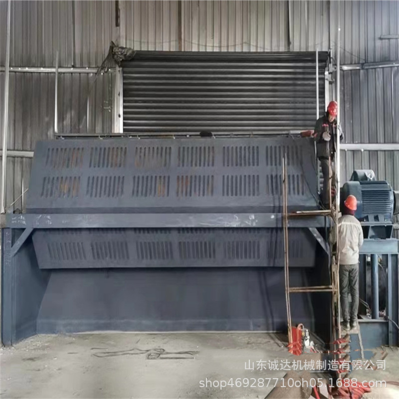 金属零件研磨除锈机 200升小型滚筒抛光机 切割钢板件去毛刺机