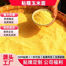 2025新鲜糯玉米面粉粘玉米粉棒子面做馒头窝头粘豆包发糕粗粮批发
