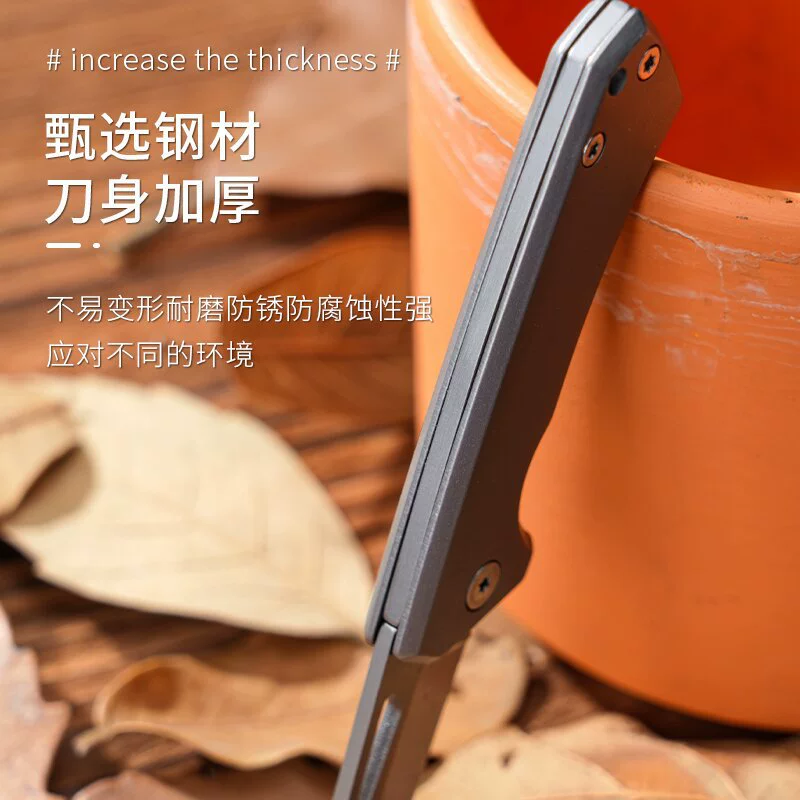 Handheld fruit foldable pocket knife for traveling for home use