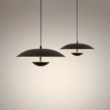 創意丹麥意大利設計師北歐餐廳客廳卧室LED簡約裝飾個性飛碟吊燈