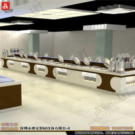 酒店餐厅布菲台 企业员工 食堂自助餐台 自选取餐台 免费设计图片