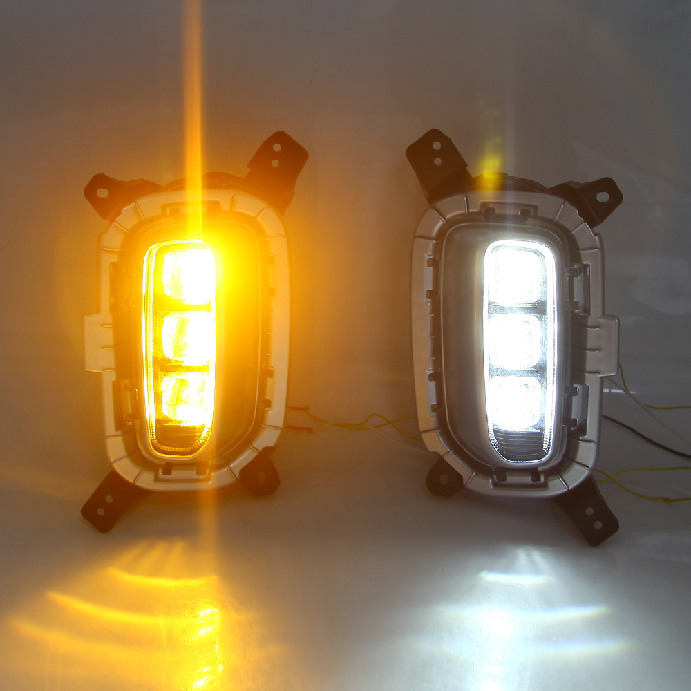 Para 2020-2021 KIA Seltos luz diurna India versión KIA Seltos lámpara de niebla