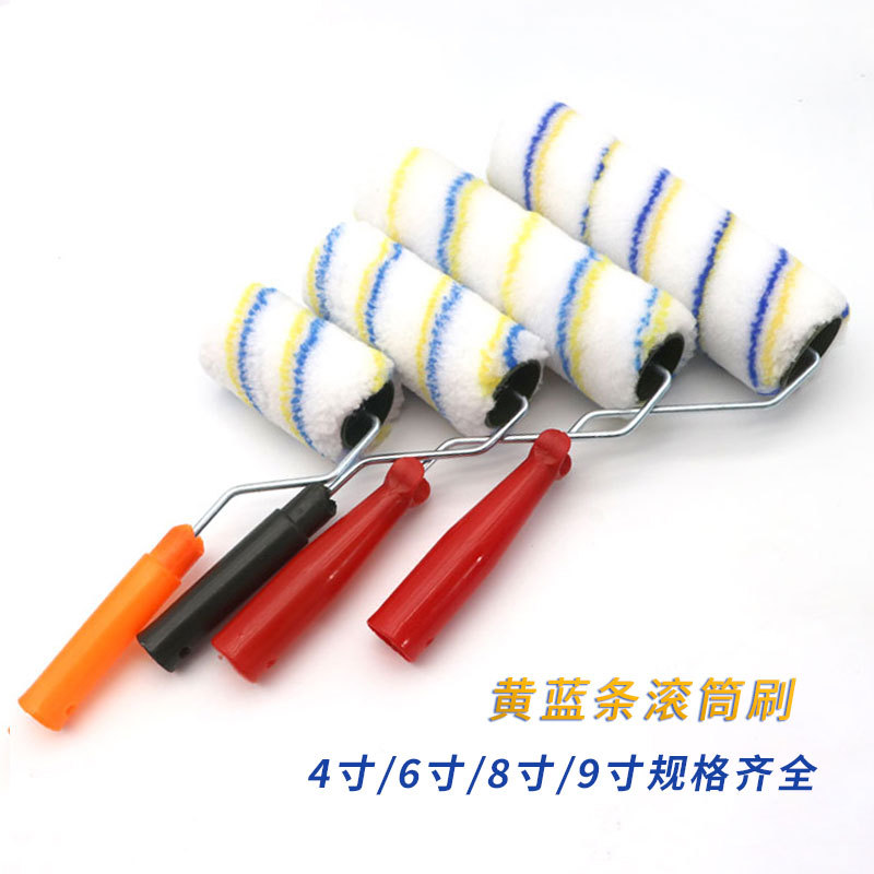 Fabricante al por mayor 4 pulgadas 6 pulgadas 8 pulgadas 9 pulgadas cepillo de rodillo de pulverización sin cepillo de rodillo de pintura de látex