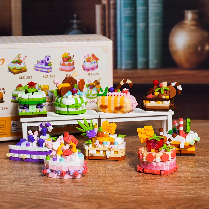 Box de regalo de postre (9 + caja de exhibición) 1490 partículas