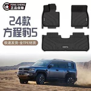 Fang Cheng Bao 5 23-24 modelləri üçün TPE avtomobil döşəmə paspasları.