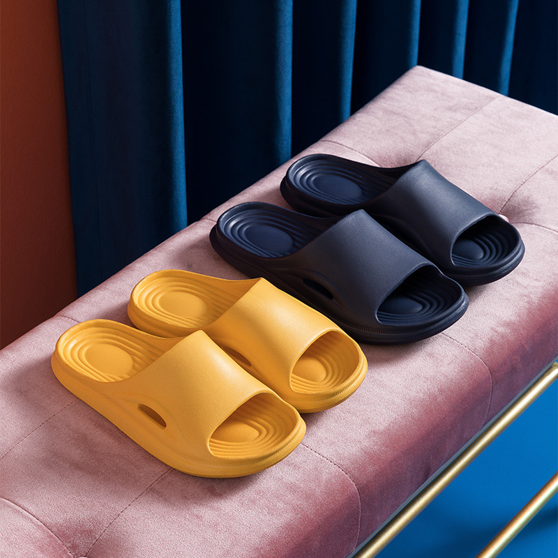 凉拖鞋男家用夏天厚底防滑浴室洗澡情侣家居室内防臭拖鞋男士夏季|ru