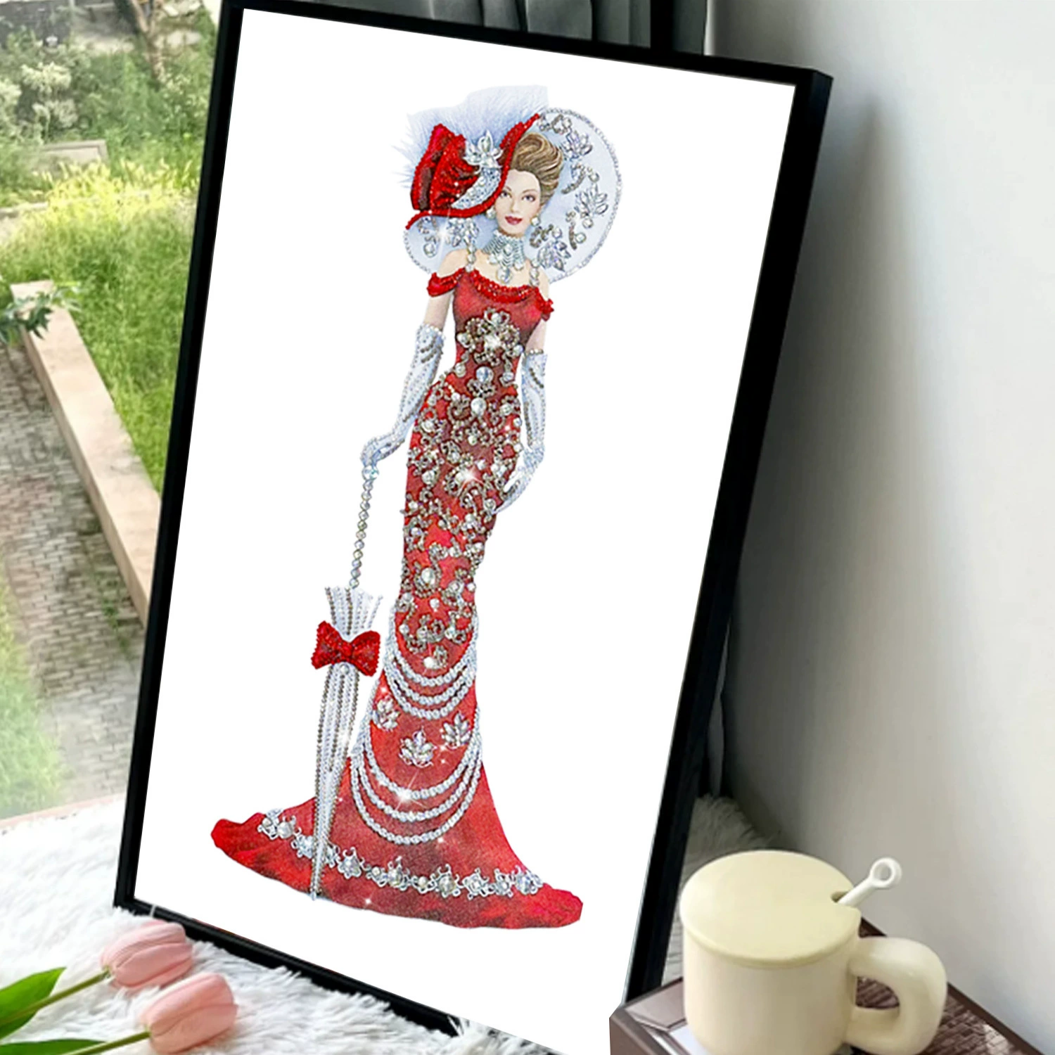 Набор для diamond art DIY 5D алмазная живопись инопланетянин р rhinestone 30x60см подходит для дома декора