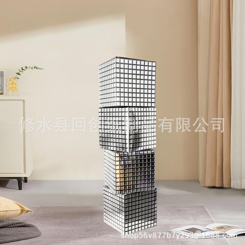 クロスボーダー 2025 新しいルービック キューブ クリエイティブ ディスコ バルーン ボックス 告白 結婚式 誕生日 パーティー シーン レイアウト|undefined
