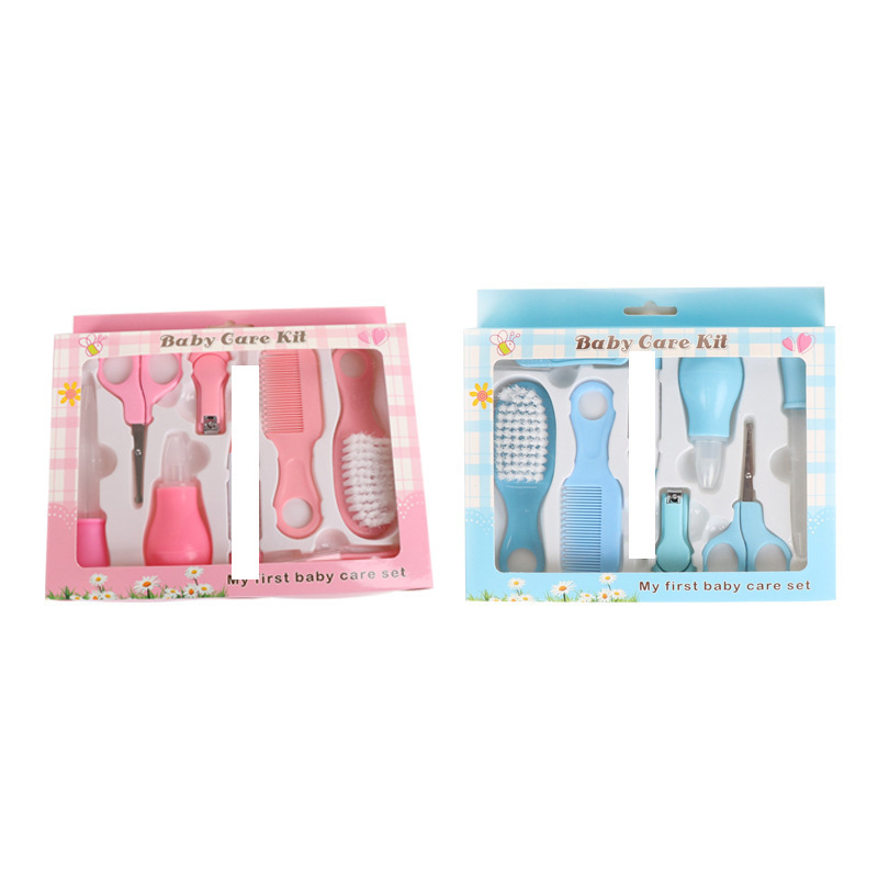 Suministros maternos y infantiles bebé 8 unidades cuidado traje cortauñas traje medicina alimentador nasal aspirador cuidado del bebé traje