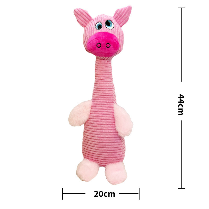 기상천외한 긴 목 - 핑크 돼지