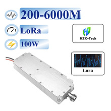 HZX  LORA 100W ��Խ��Fpv���˻�����ģ��200-6000M ��Ƶ����ģ��