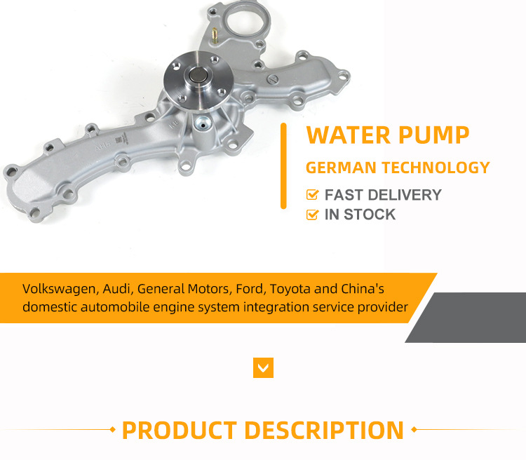 16100-09361 Is Suitable for Toyota Lexus 2Gr/4Gr Engine Car Water Pump