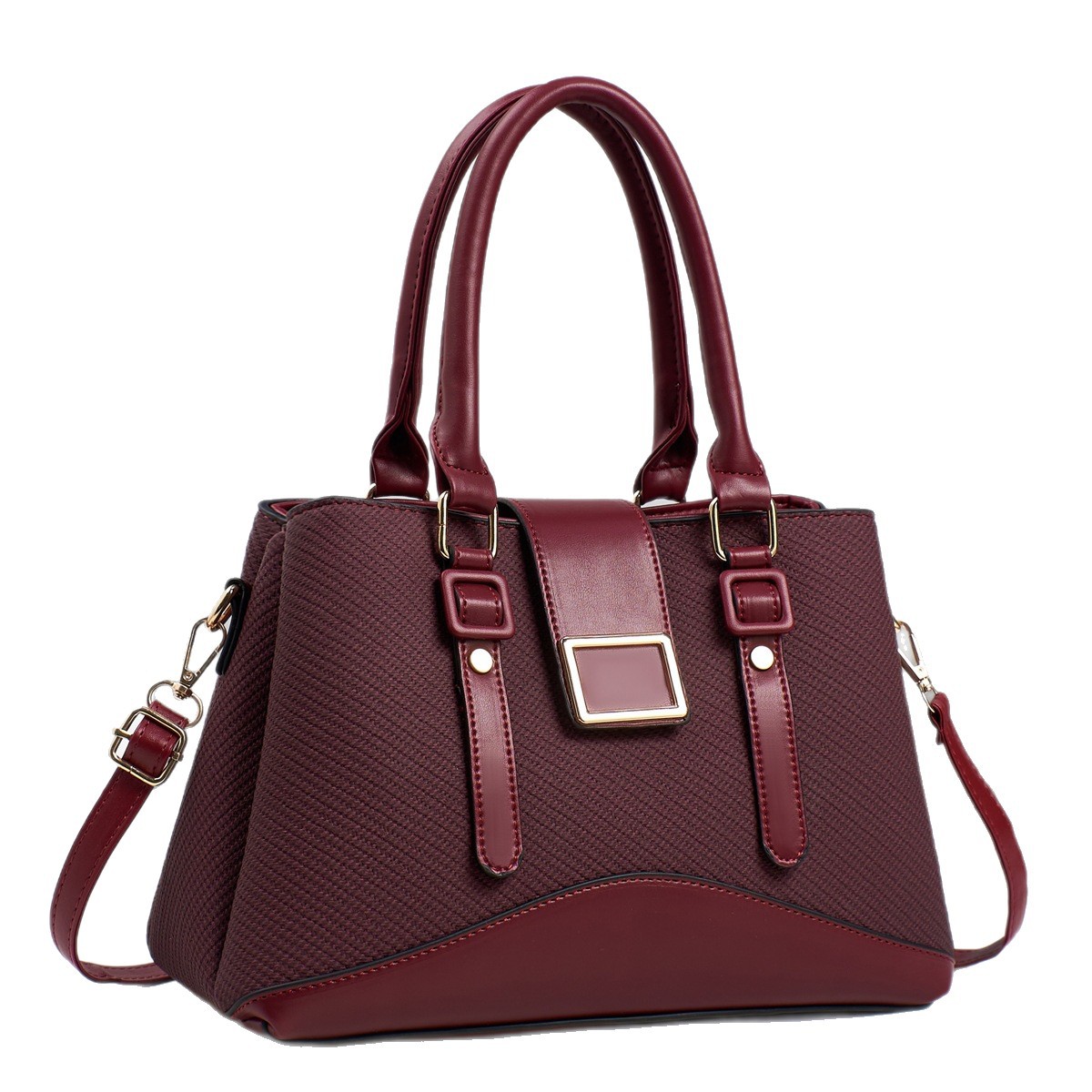 Regalo del día de la madre bolso femenino nuevo bolso de madre de mediana edad atmosférico bolso de mensajero de moda portátil para mujer