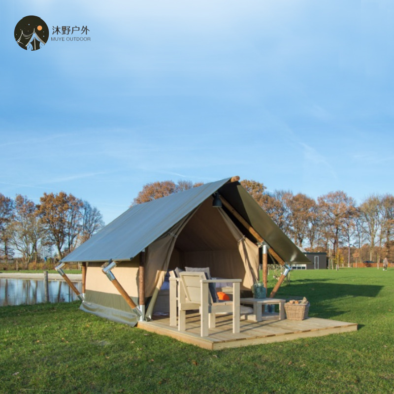 Muye camping base de hotel de lujo red tarjeta de perforación campamento de tiendas de acomodación residencial pequeñas tiendas de lujo ligeras