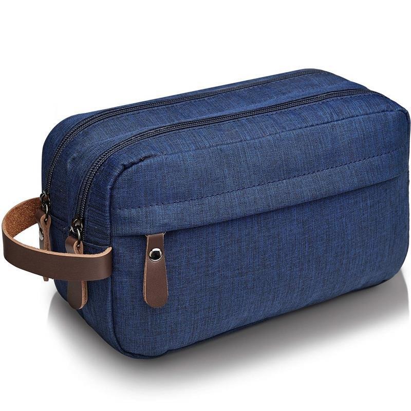 Viajes transfronterizos Bolsa de lavado para hombres Bolsa de cosméticos de lavado simple Bolsa de almacenamiento portátil de nylon impermeable de gran capacidad