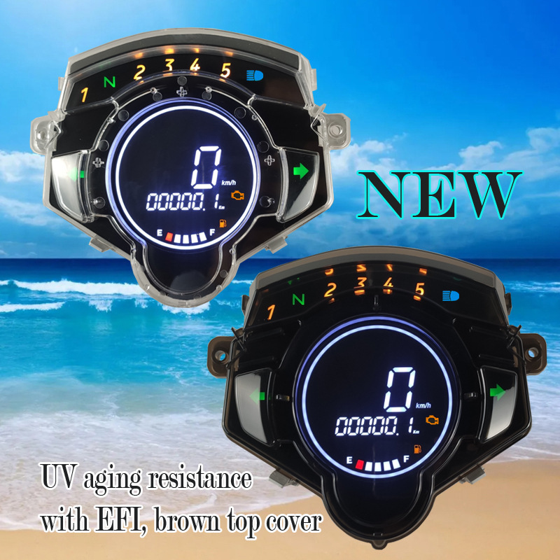 Lc135 Women's Motorcycle Digital Instrument Assembly Mexico Italika At110Rt Road Code Meter Modification