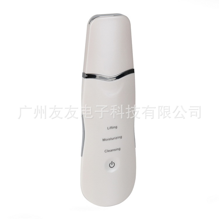 Cross-border Ultrasonic Skin Scraper Facial Machine for Acne and Blackhead Removal Electric Face Cleaner Pore Cleansing Device with Ion Infusion Manufacturer