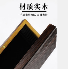 Factory Teak Wood Floating Box, Wooden Brushed Floating Box Fishing Float Box 55*9cm Fisherman's Float Box with Engraving Wholesale