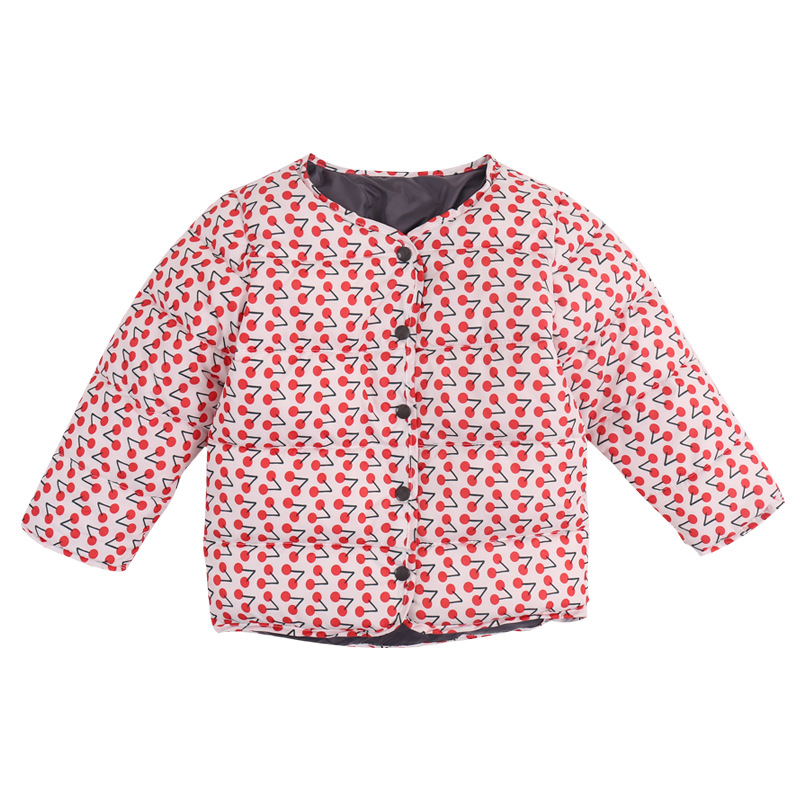 Chaqueta acolchada de algodón para niñas Chaqueta acolchada de algodón para niños 2024 nuevo otoño e invierno Bebé Forro cálido Chaqueta ligera