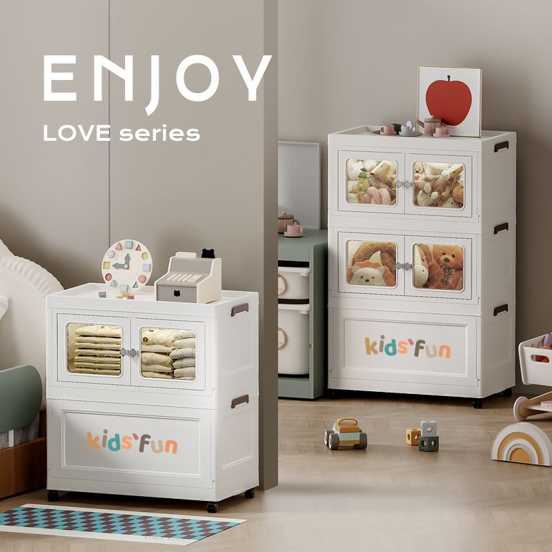 Foldable Large-Capacity Storage Box Storage Cabinet Large Storage Box Quilt Storage Cabinet Children's Clothes Storage Cabinet