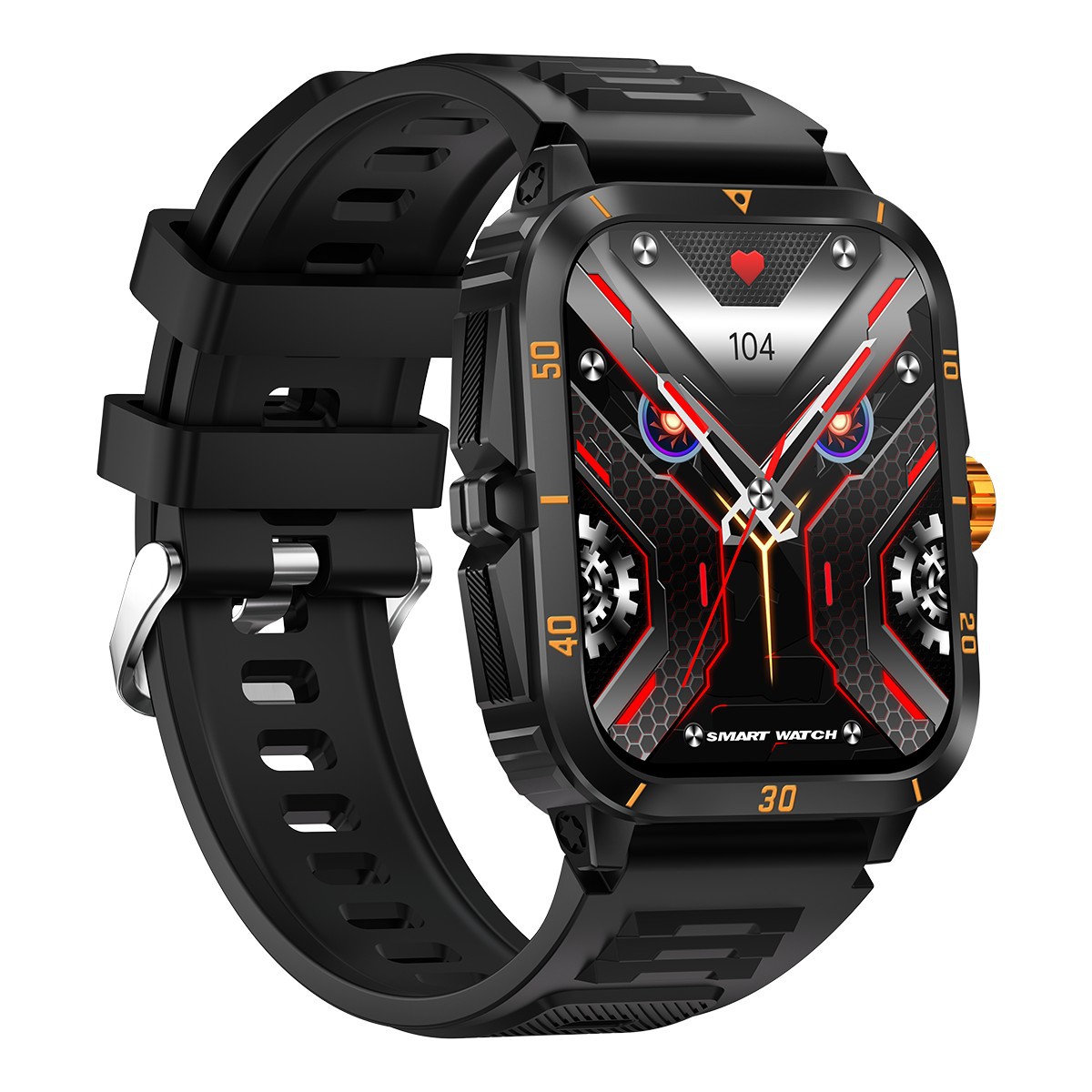 KT71 Smart (DaFit) montre de sport extérieure à trois défenses appel Bluetooth étanche à 3 mètres de profondeur_voghion.com