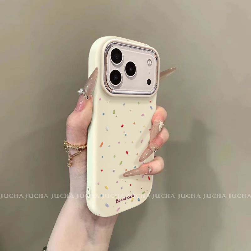 Suitable for Apple 17Pro Mobile Phone Case Classy New Iphone16 All-Inclusive Mobile Phone Case Ins Style Colorfulful Polka Dots Suitable for Apple 17Pro Mobile Phone Case Classy New Iphone16 All-Inclusive Mobile Phone Case Ins Style Colorfulful Polka Dots