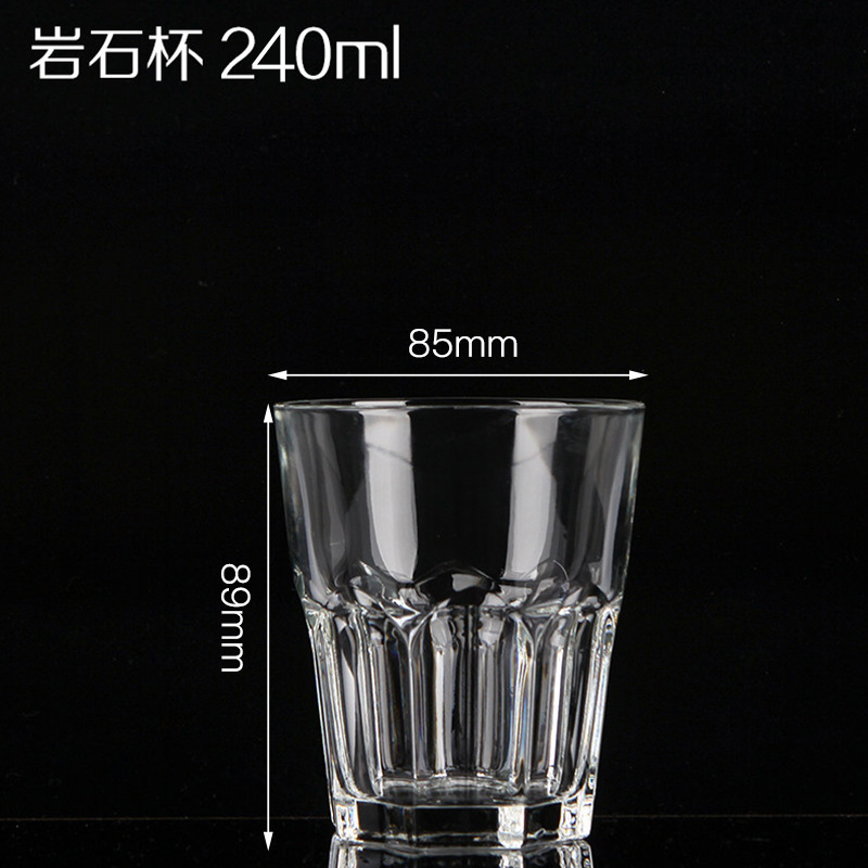 Hotel de restauración Le Meia copa de vidrio copa de vino whisky copa de vidrio templado copa de cerveza de roca copa de agua bebida