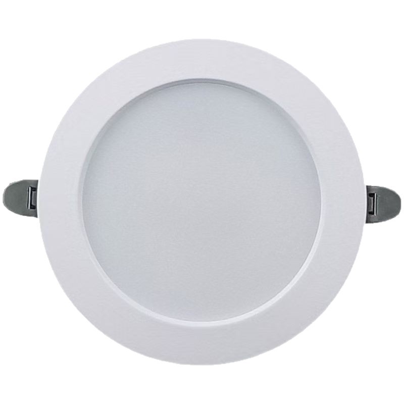 Luz downlight led Shunguan foco integrado lámpara de orificio ultrafino de 6 pulgadas lámpara de agujero lámpara de techo de techo de hotel de ingeniería de hierro forjado