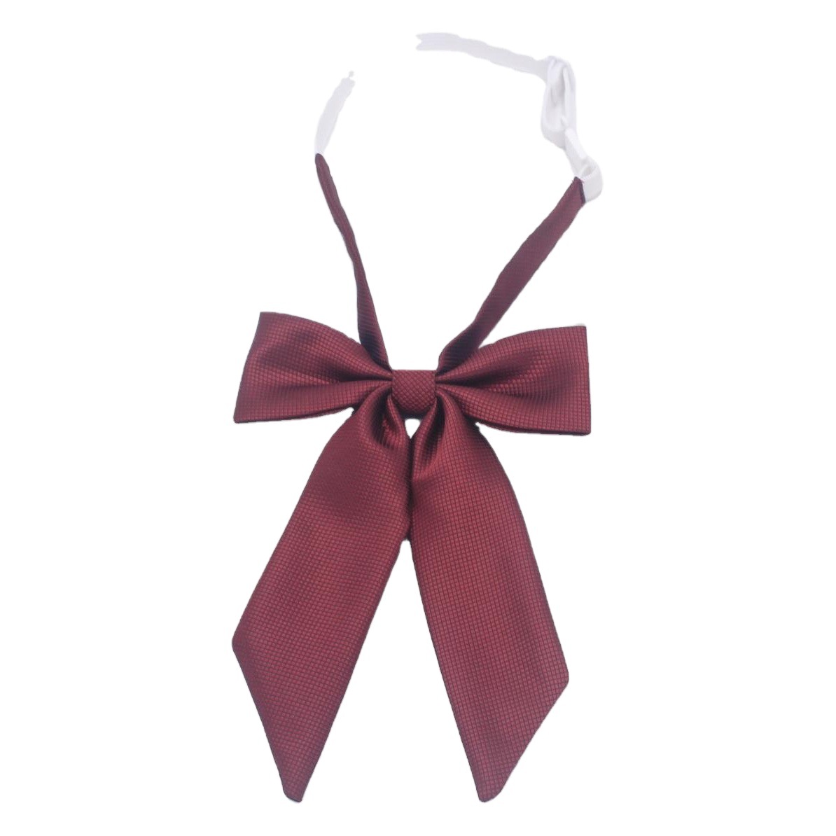 En stock al por mayor magia Plaid pequeño mango largo pajarita collar flor femenina estilo coreano marinero traje accesorios estilo universitario JK pajarita