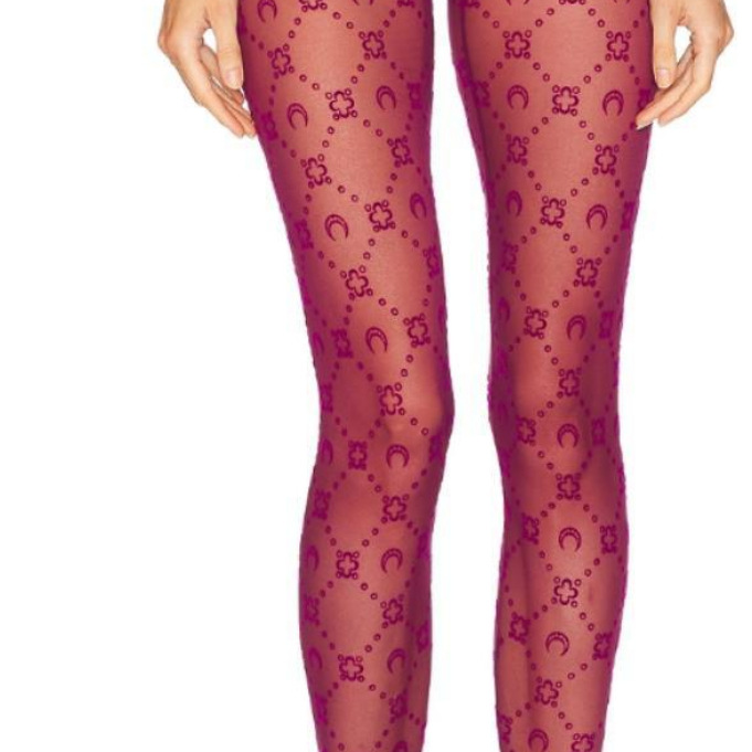 체리 레드 플록 [타이츠] + 고품질