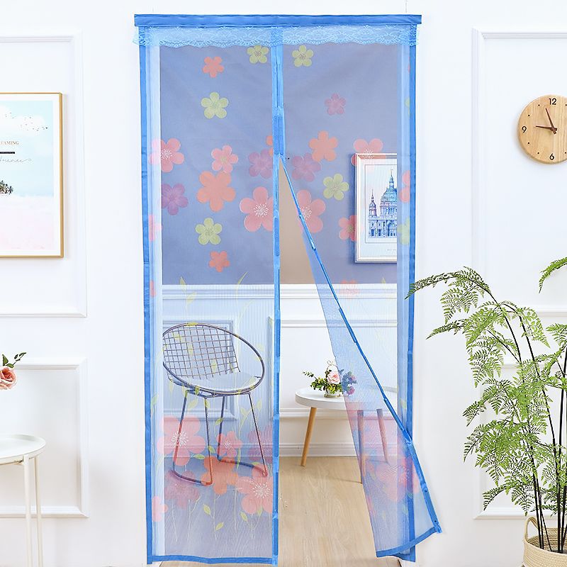 Summer Anti-Mosquito Door Curtain Magnetic Velcro Partition Anti-Fly High-End Screen Door and Window Bedroom Home Self-Absorbing Magnet Pair