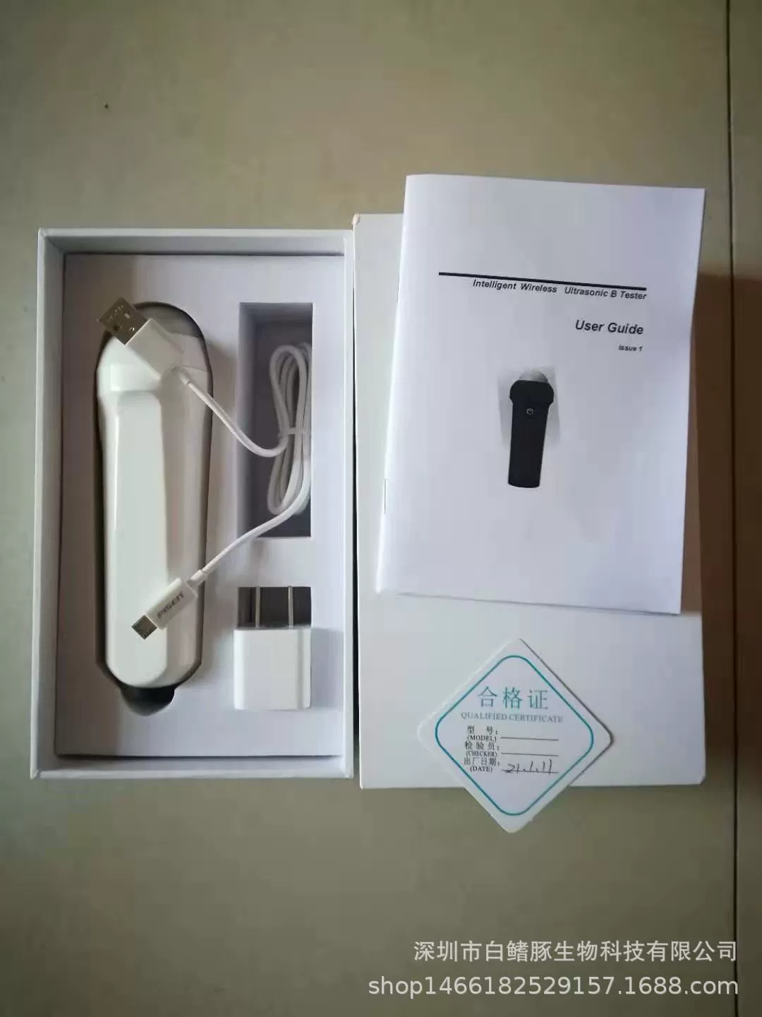 Ручной ветеринарный B-ультразвуковой беспроводной интегрированный тестер на беременность B-Ультразвук свинья овца собака B-ультразвуковое исследование