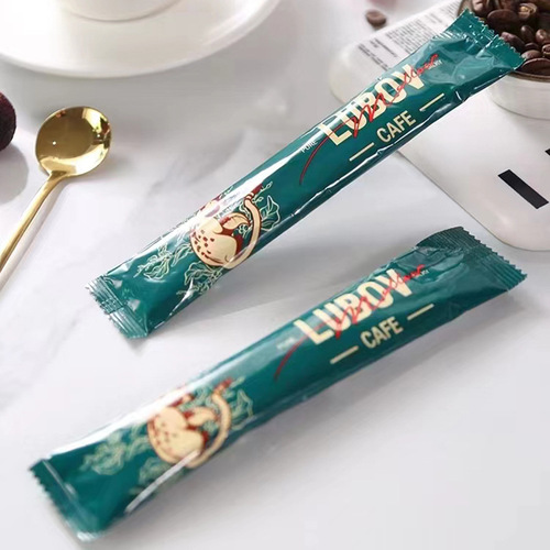 Malaysia imported light luxury style LUBOV three-in-one instant coffee green 756g hotel office coffee