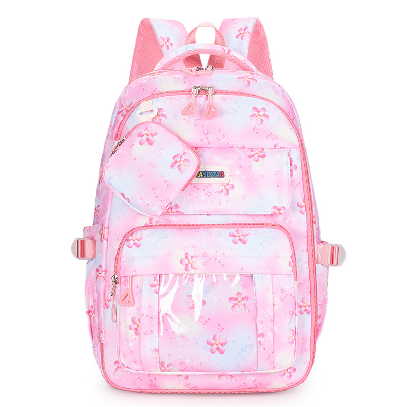 Mochila escolar para estudiantes de primaria para mujeres JIAYISTAR ligera para reducir la carga, mochila para niños de gran capacidad para mujeres